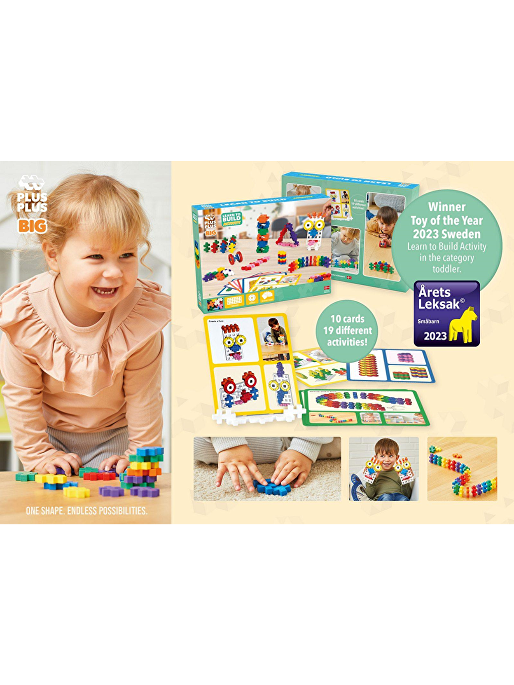 Plus-Plus Big Learn to Build Activity (130 Parça)-2