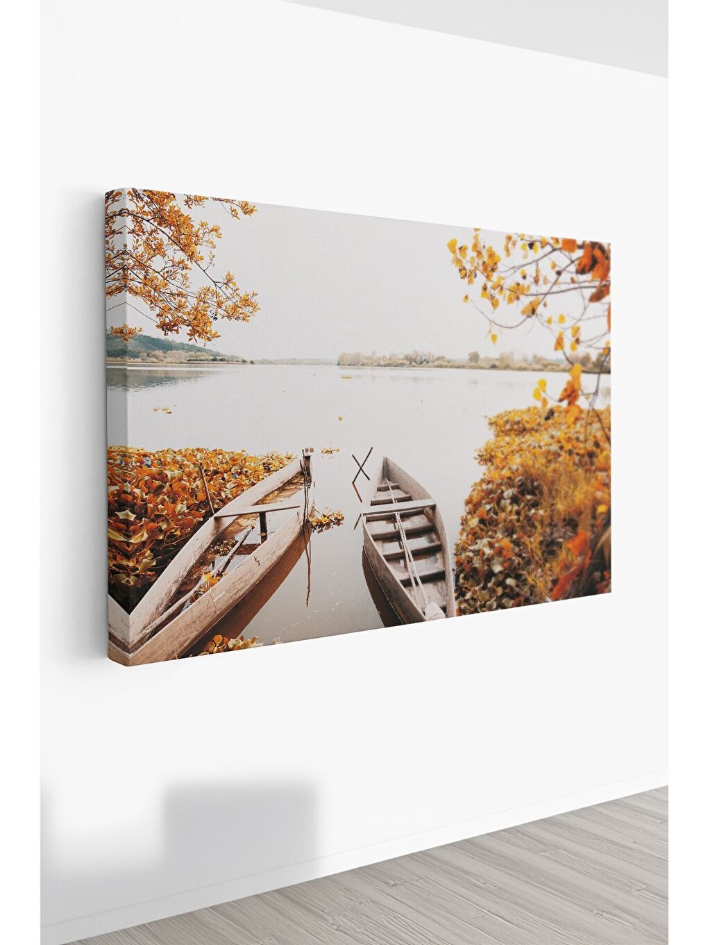 Beyaz Dekoratif Kanvas Tablo - FDC26 - ERSYFDC26-70100-1