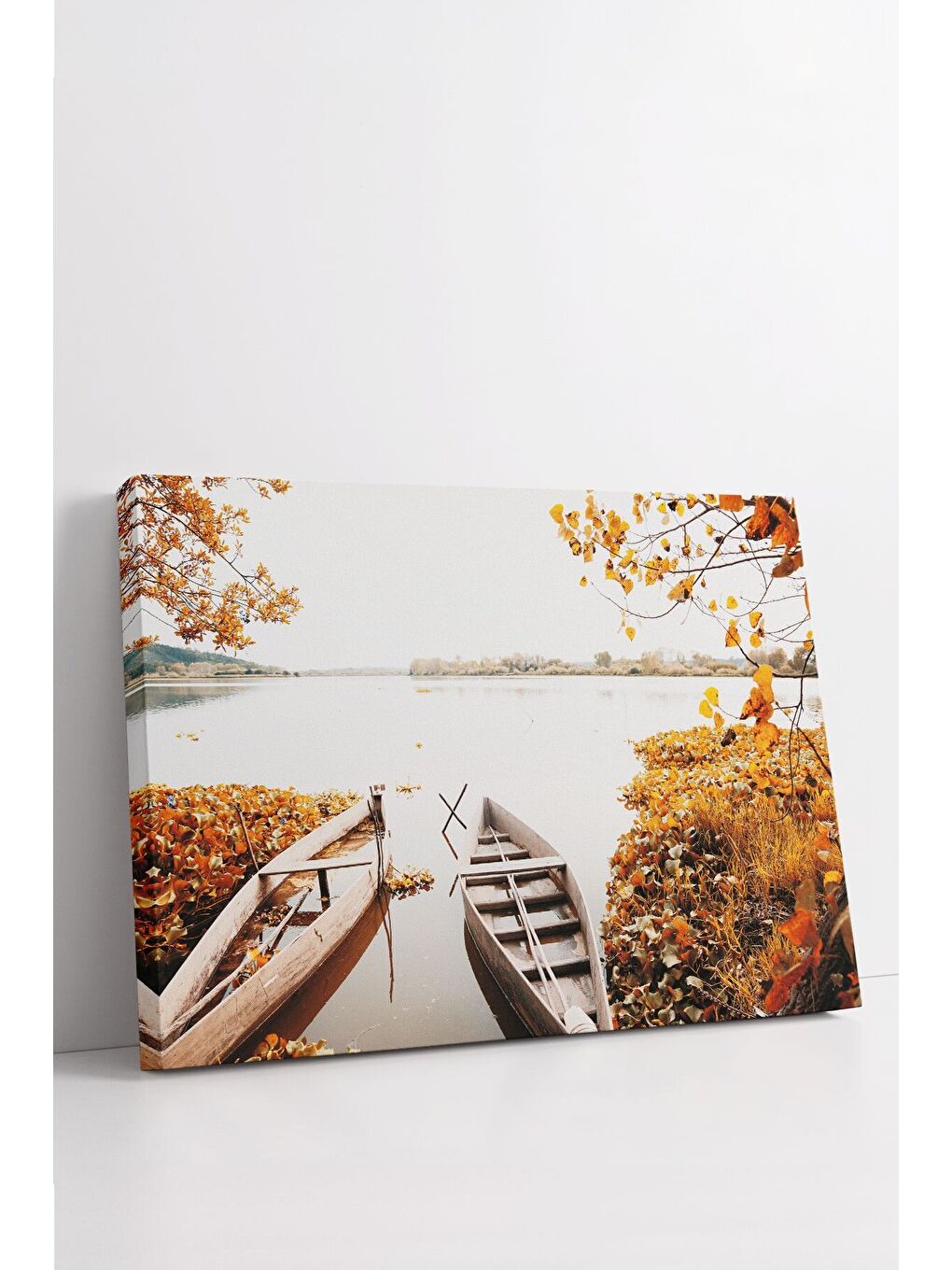 Beyaz Dekoratif Kanvas Tablo - FDC26 - ERSYFDC26-70100-2