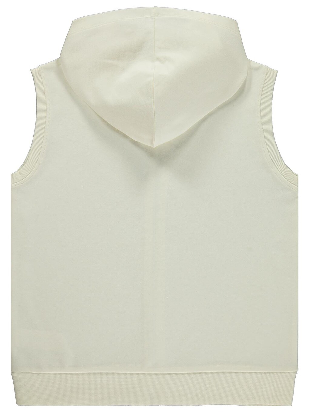 Girls Basic 6-9 Yaş Yelek - Ekru-1