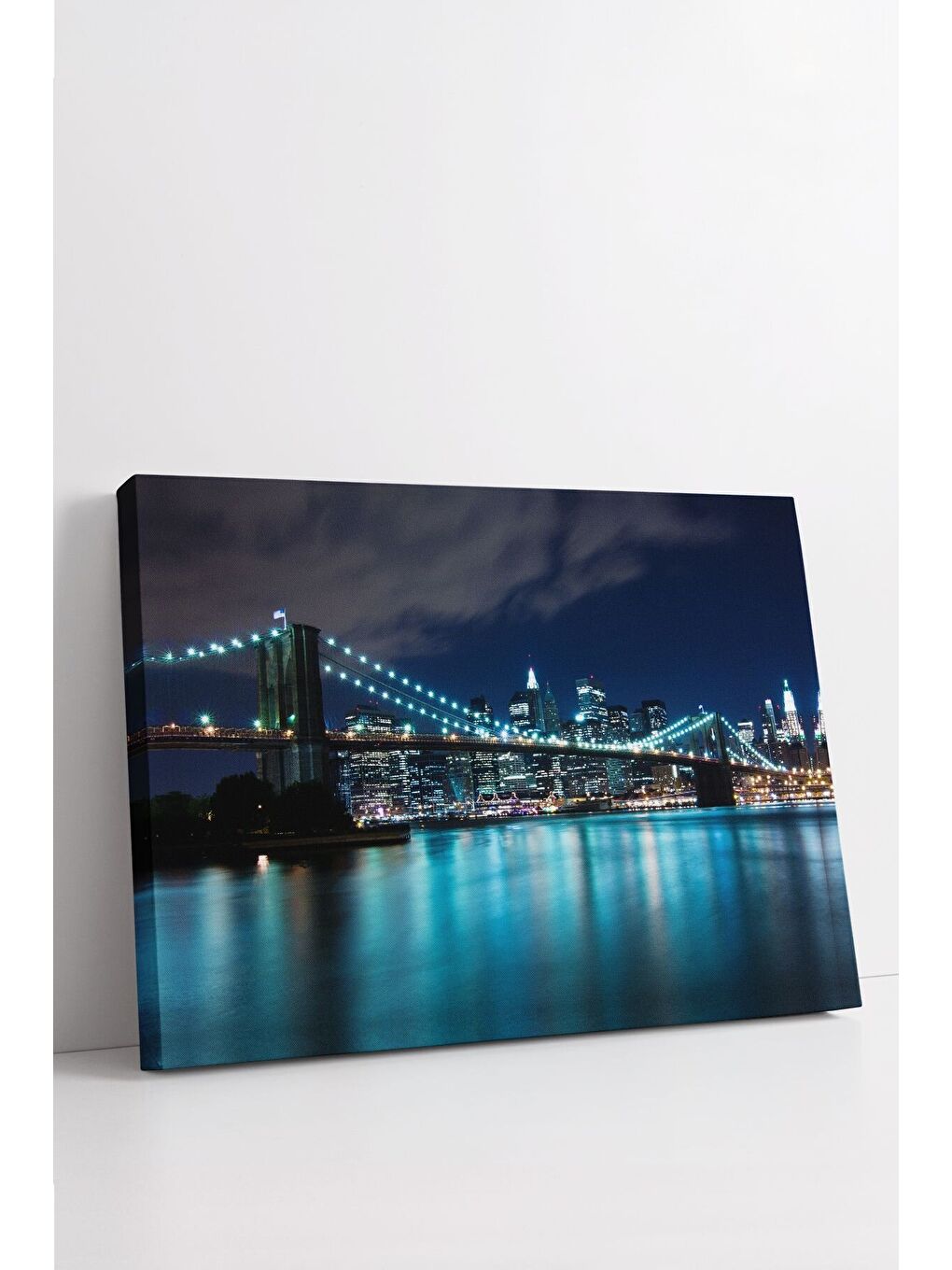 Beyaz Dekoratif Kanvas Tablo - FDC249 - ERSYFDC249-5070-2