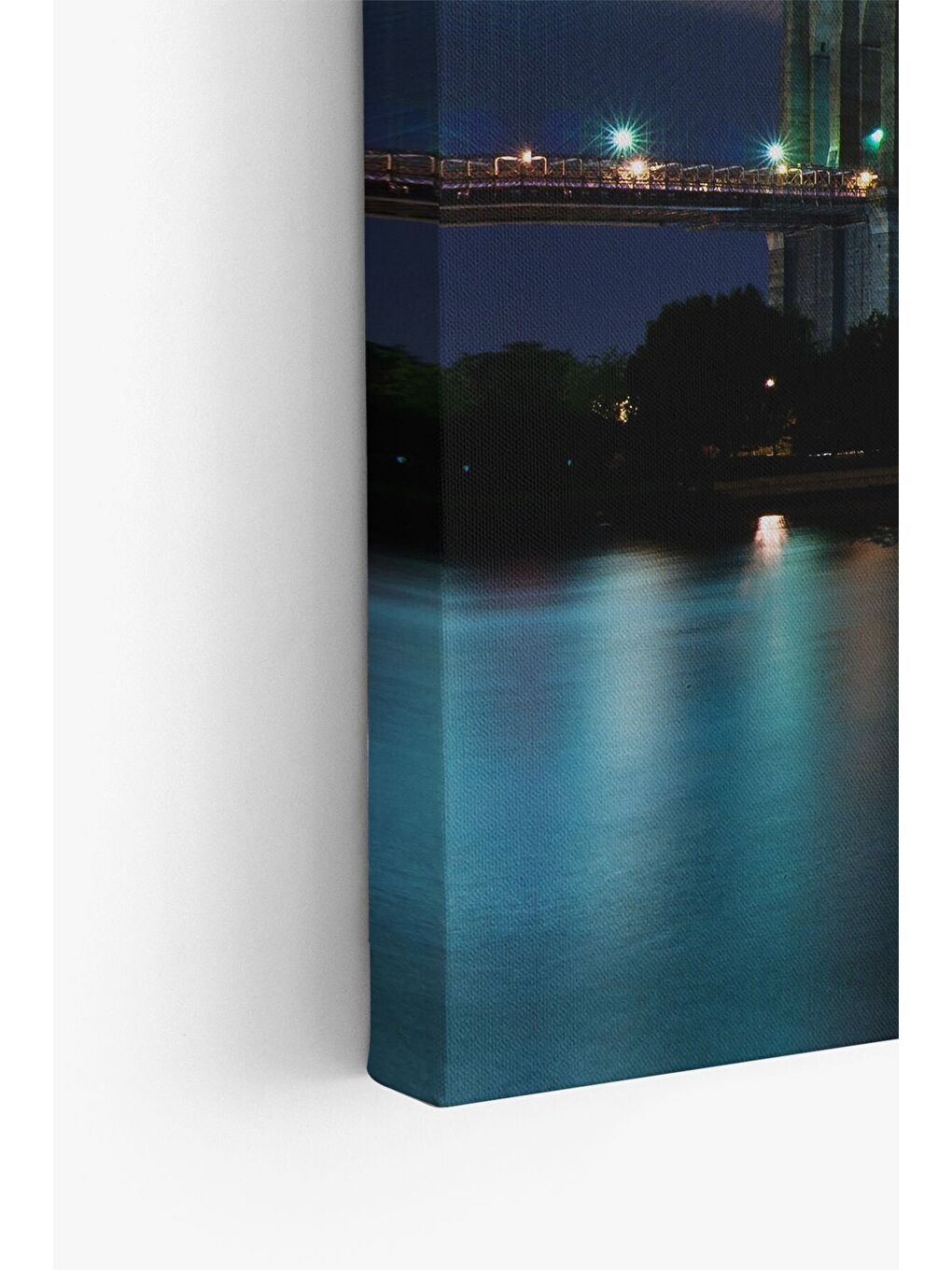 Beyaz Dekoratif Kanvas Tablo - FDC249 - ERSYFDC249-5070-3