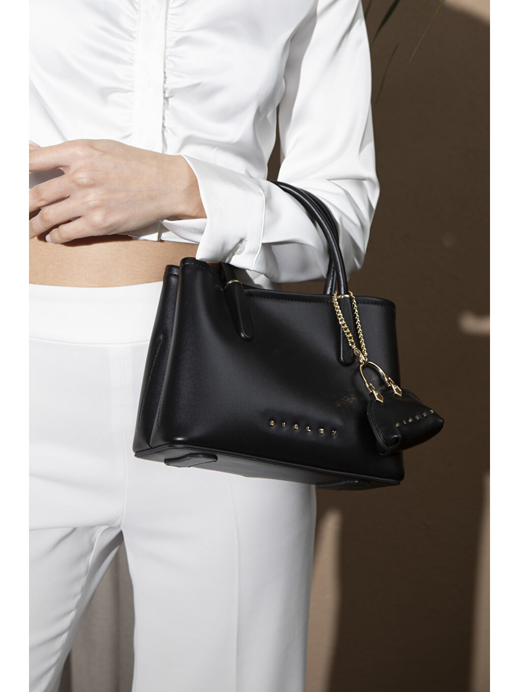 Siyah Kadin El Çantasi Si̇yah SLY156-1