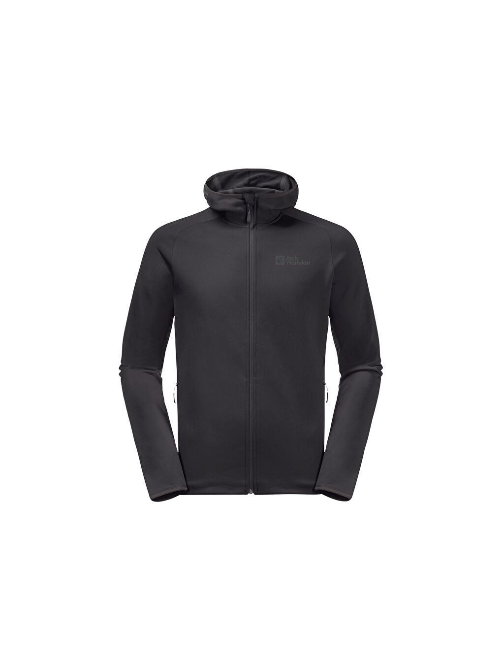 Siyah Baiselberg Hooded Fz Erkek Gri Polar Ceket