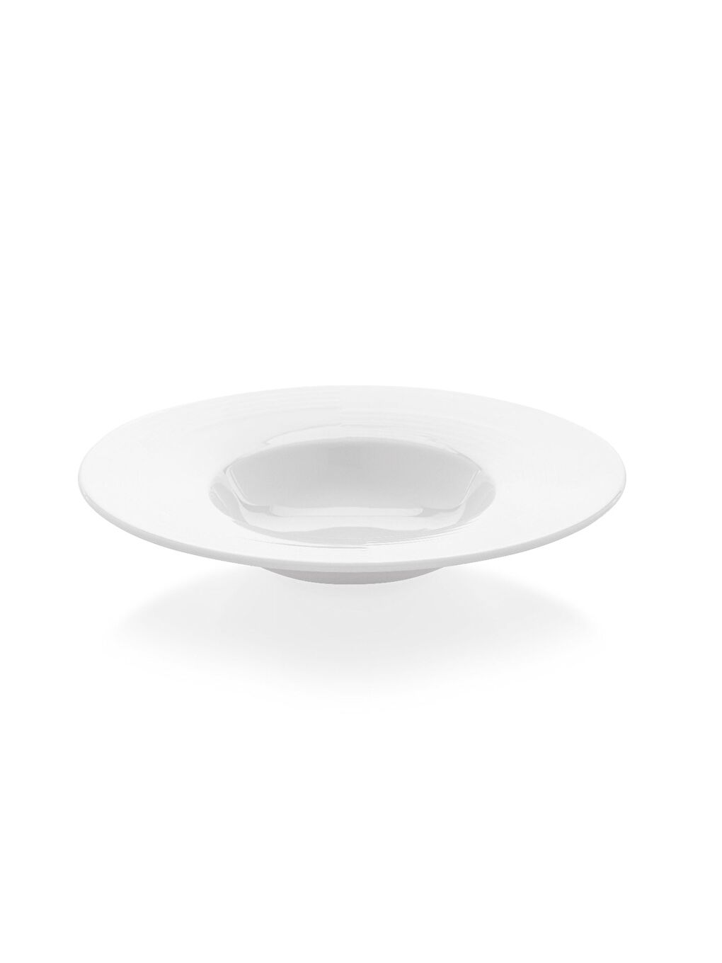 Ekru Madrid 26 cm Gurme Çukur Tabak