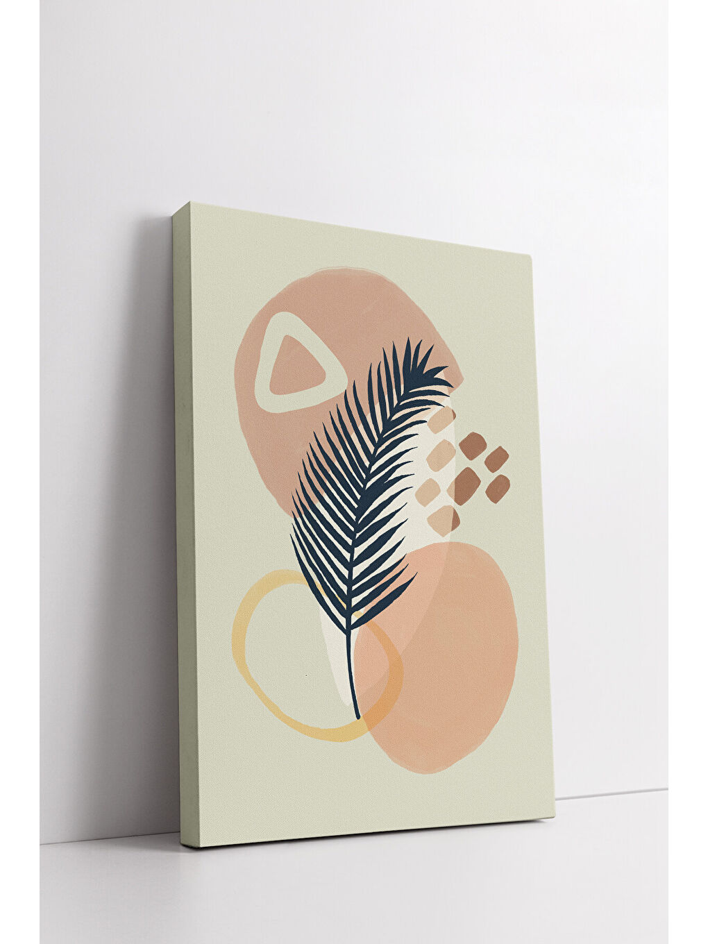 Beyaz Dekoratif 3 Parça Kanvas Tablo - 3CNVS6 - 40 x 60-2