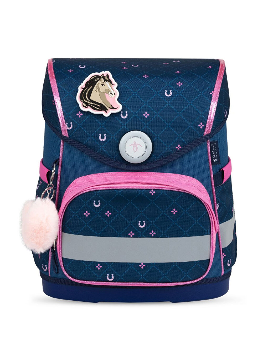 Meet your Horses COMPACT mit Patches Okul Çantası 405-41/AG/B