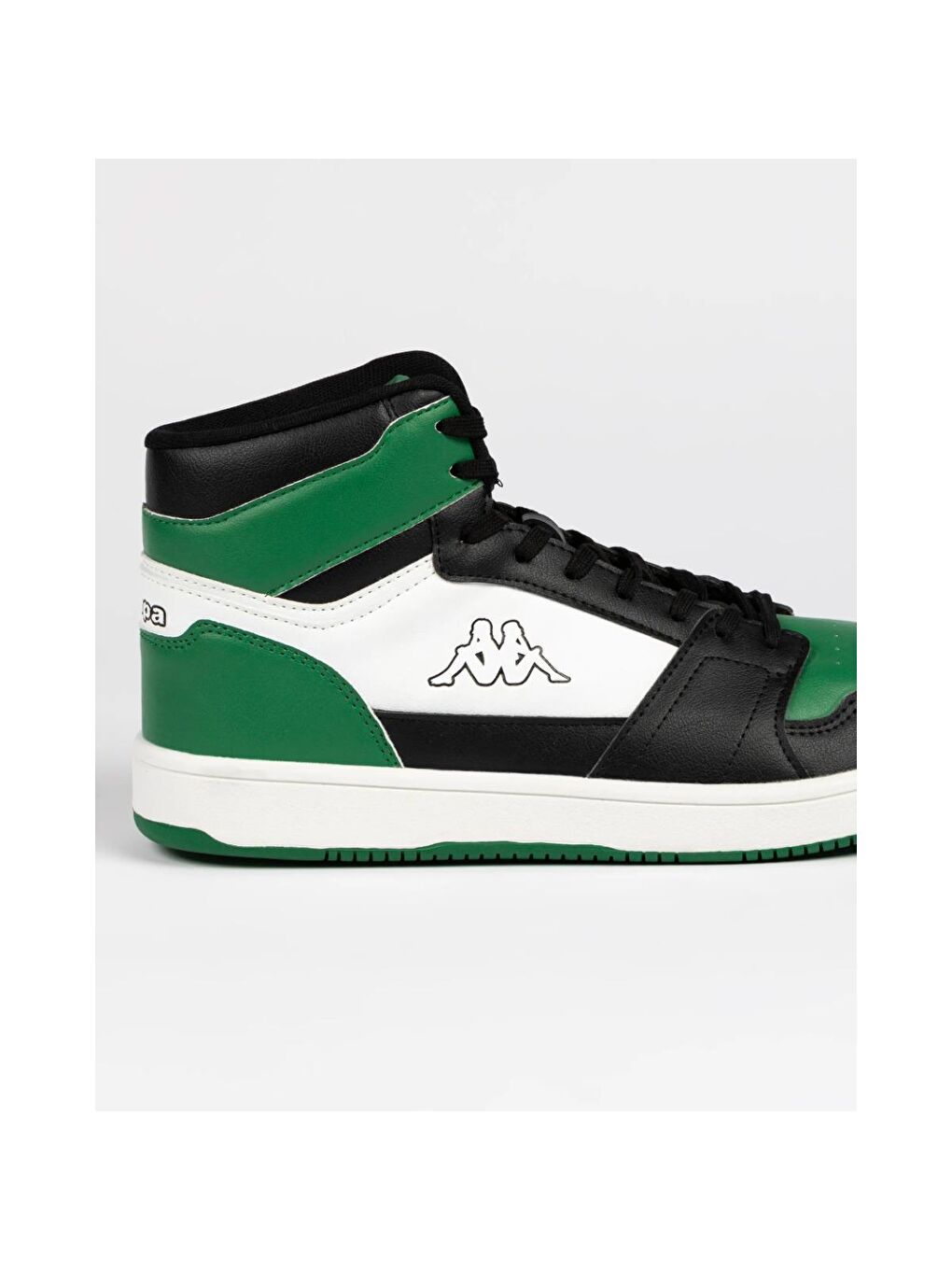 Kappa Siyah Logo Basil Mid Erkek Sneaker - 2