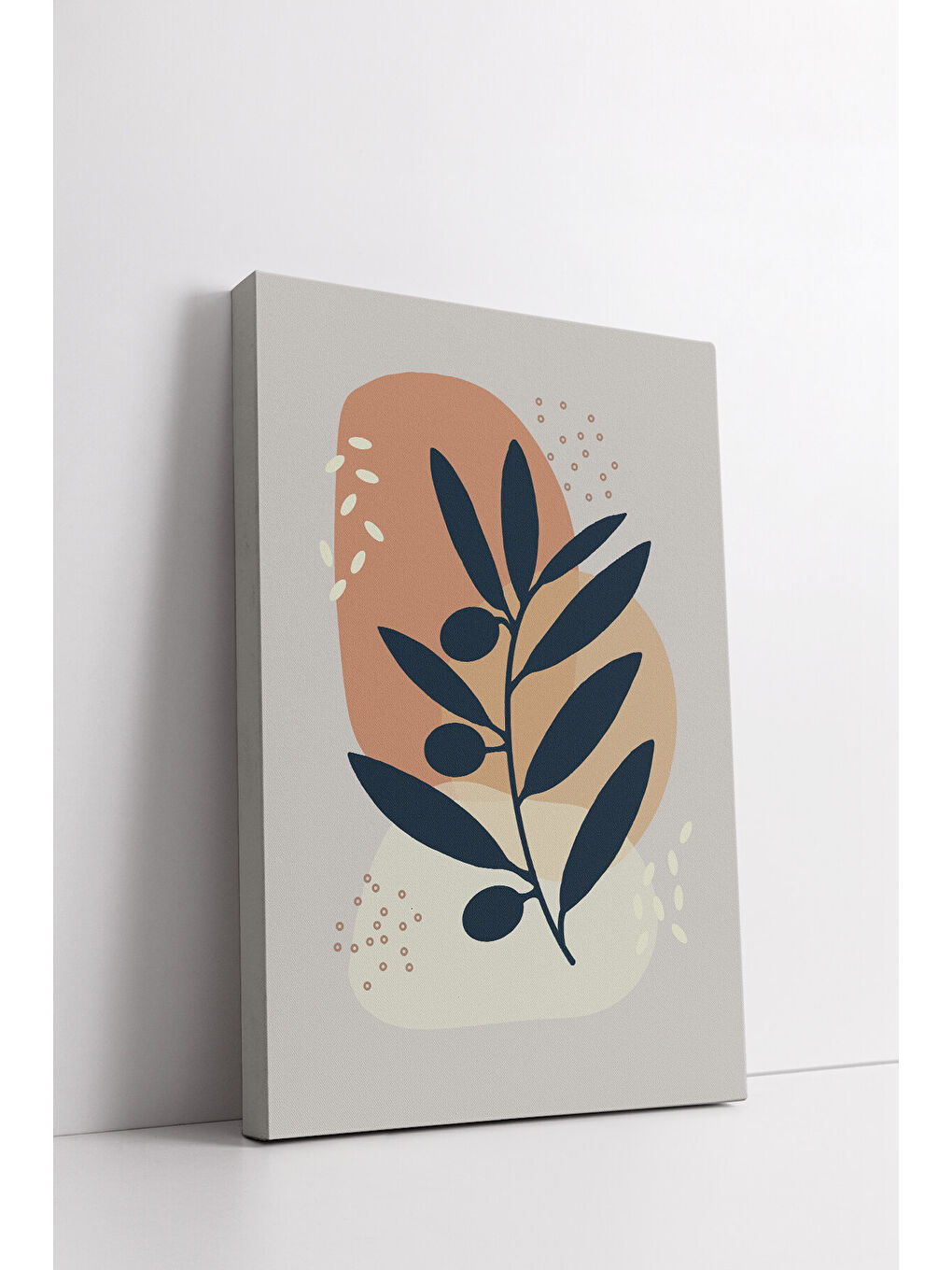 Beyaz Dekoratif 3 Parça Kanvas Tablo - 3CNVS6 - 40 x 60-3