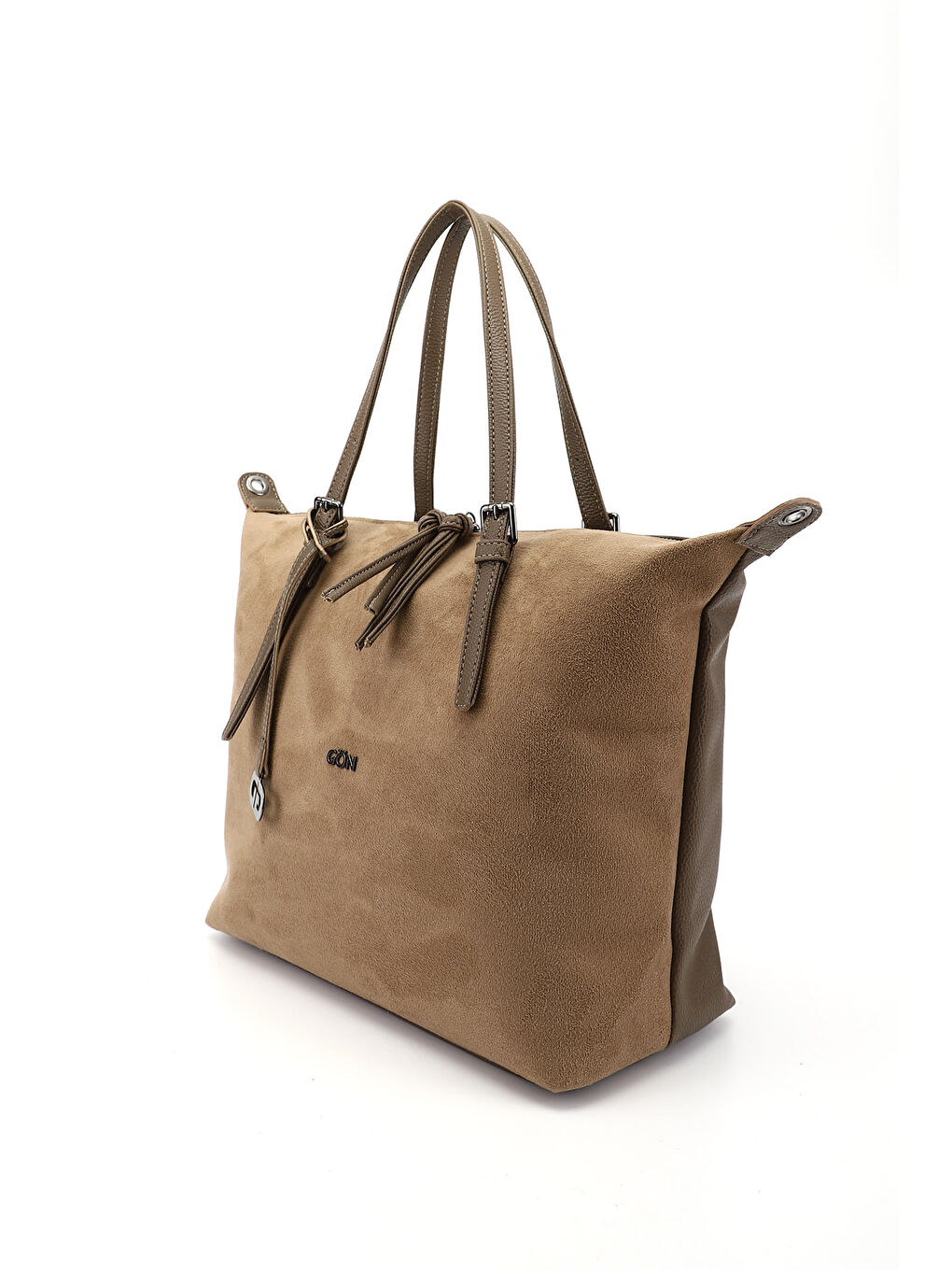 Kahverengi Kadın AÇIK VİZON Uzun Askılı El ve Omuz Çantası-2