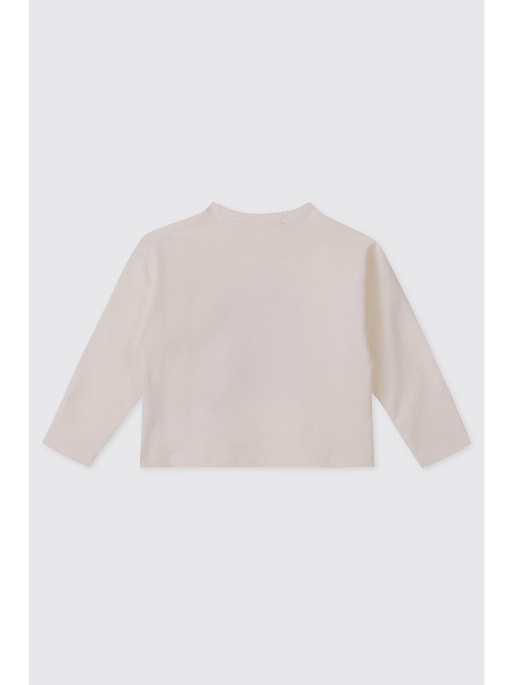 Kız Bebek Ekru Sweatshirt-1