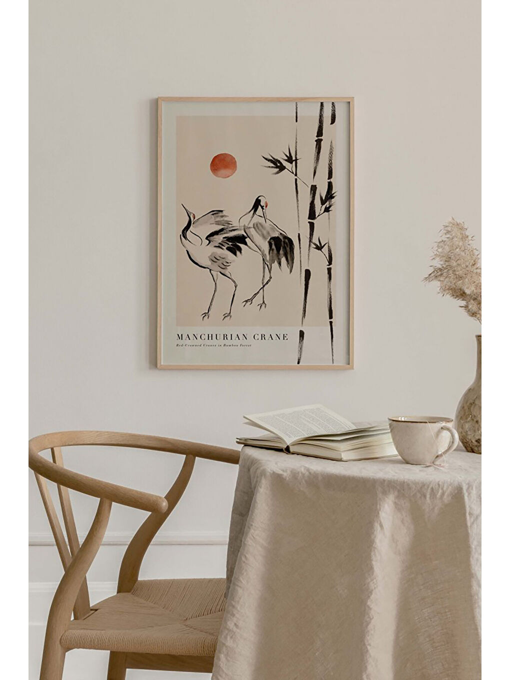 Beyaz Tek Parça Çerçeve Görünümlü Mdf Tablo - TEKHAMMDF140