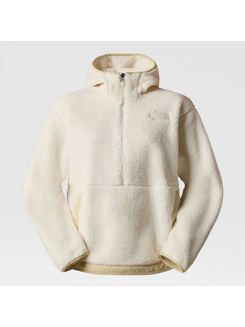 Campshire Fleece Hoodie Kadın Ekru Sweatshirt