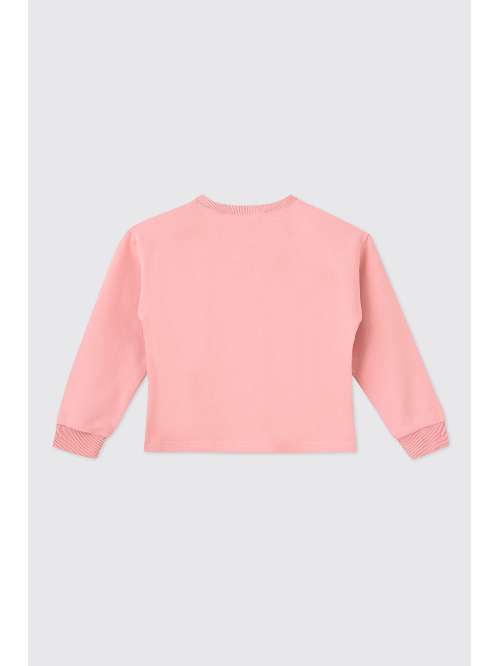 Pembe Kız Bebek Pudra Sweatshirt-1