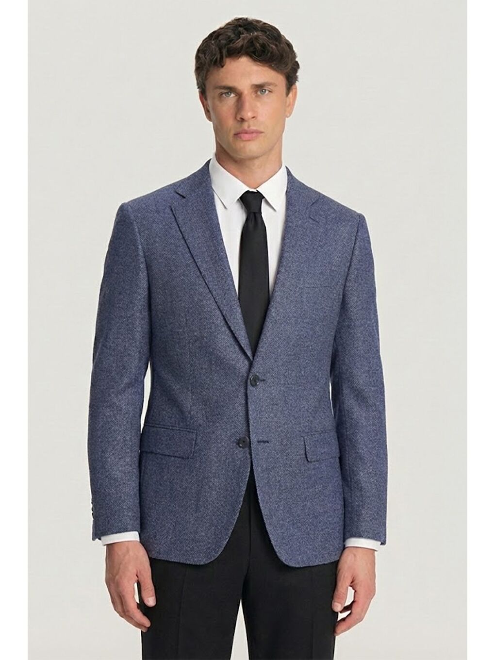 Erkek 4 Drop Lacivert Ceket