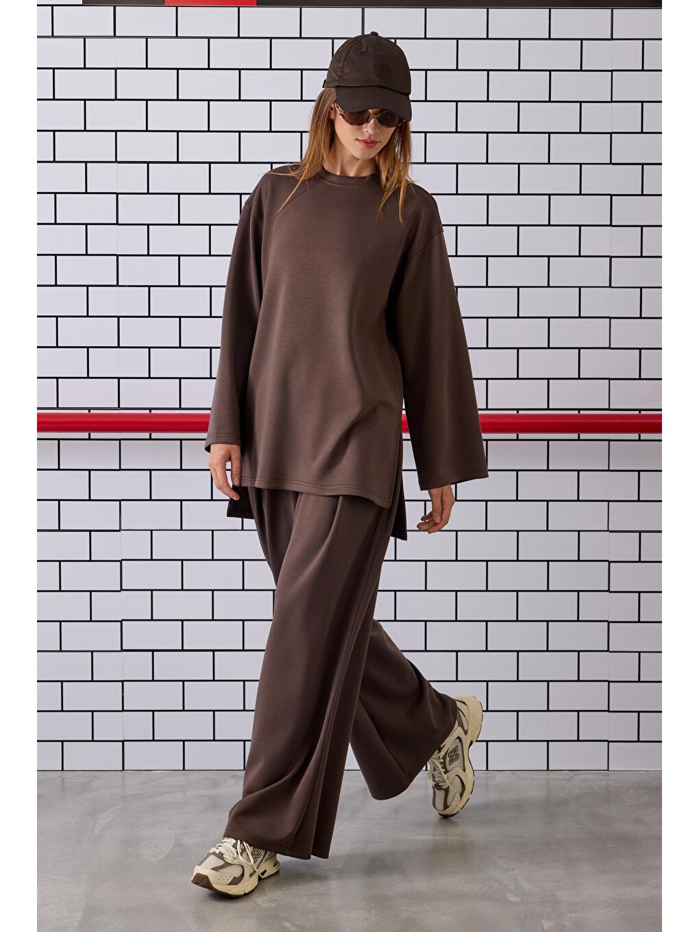 Kahverengi Modal Basic Sweat Acı Kahve-1