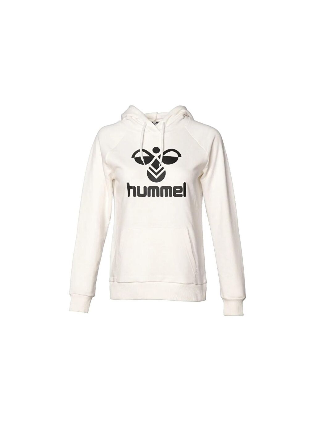 Hummel Beyaz Billund Kadın Beyaz Kapüşonlu Sweatshirt - 1