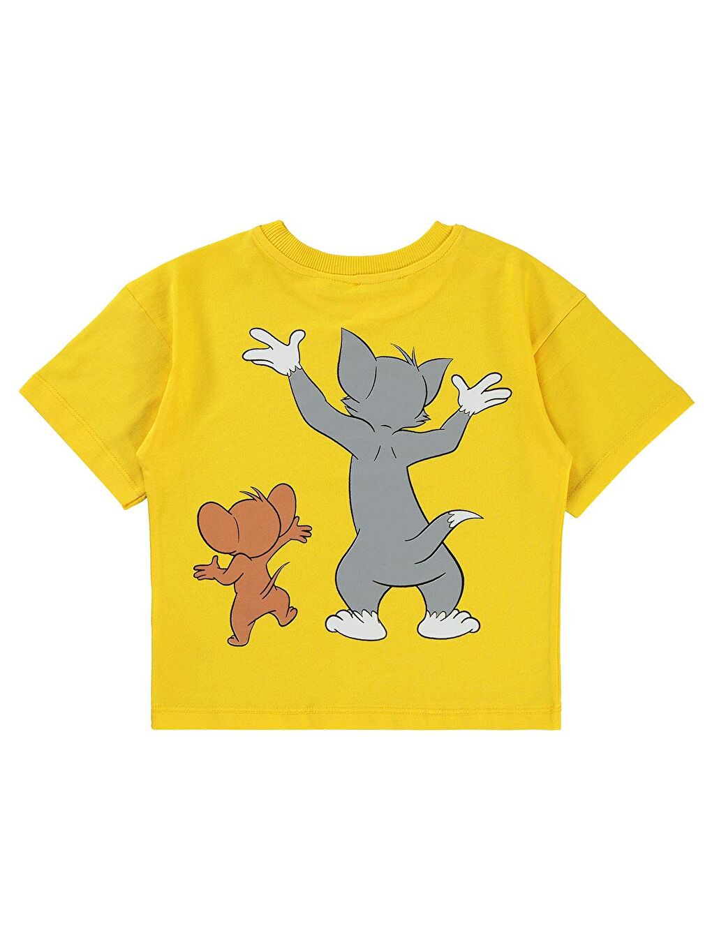 Baskılı 2-5 Yaş Tişört - Sarı 5-6 Yaş-2
