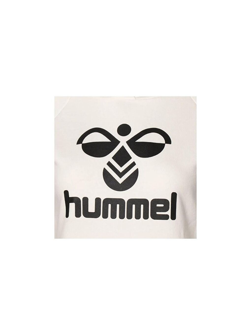 Hummel Beyaz Billund Kadın Beyaz Kapüşonlu Sweatshirt - 2