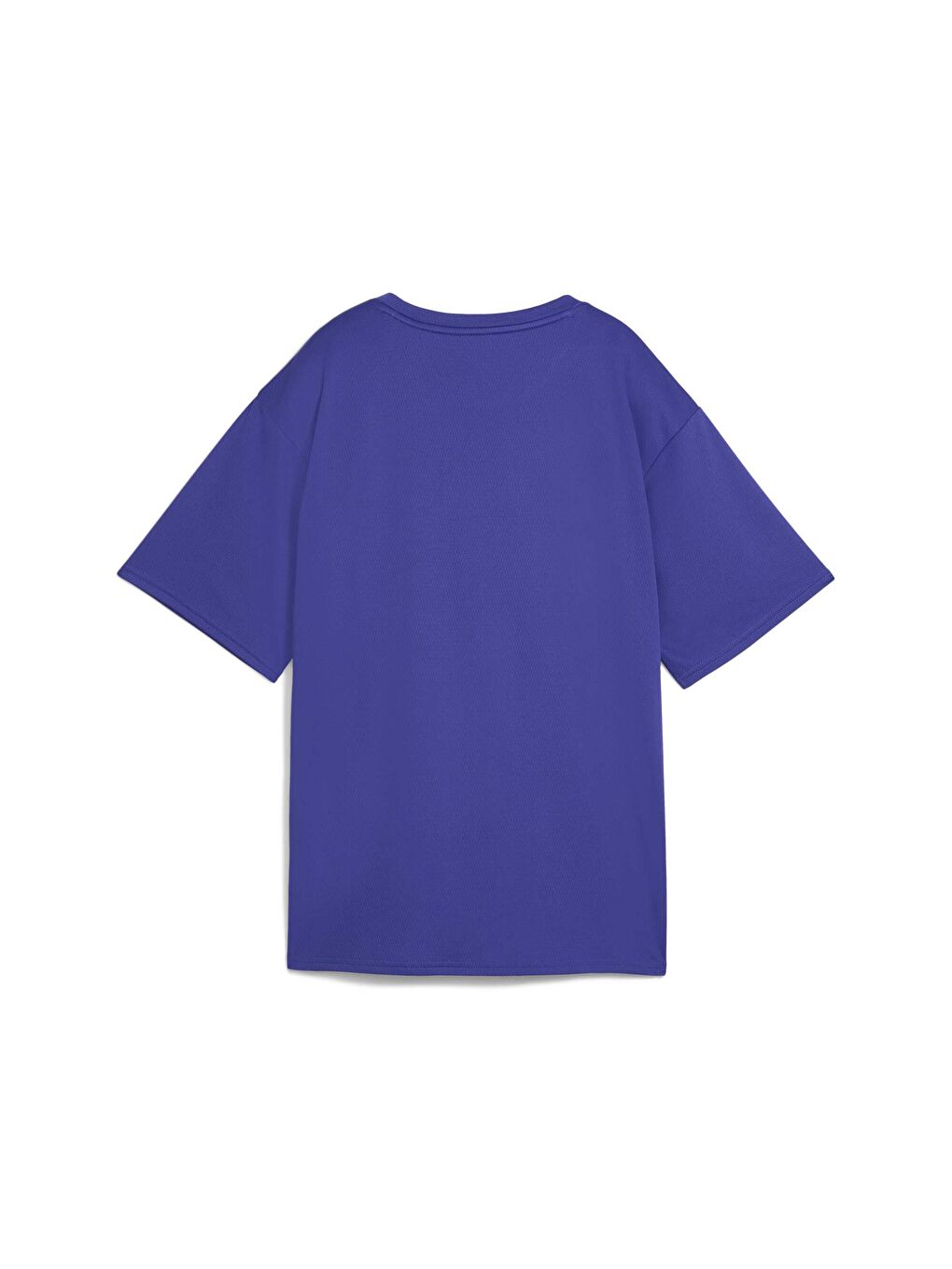 Mor Kadın Geniş Kesim Antrenman Tişörtü-1