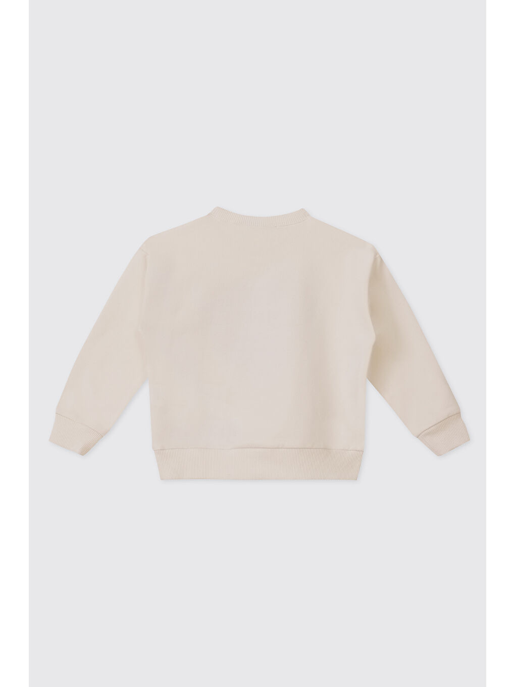 Kız Bebek Ekru Sweatshirt-1