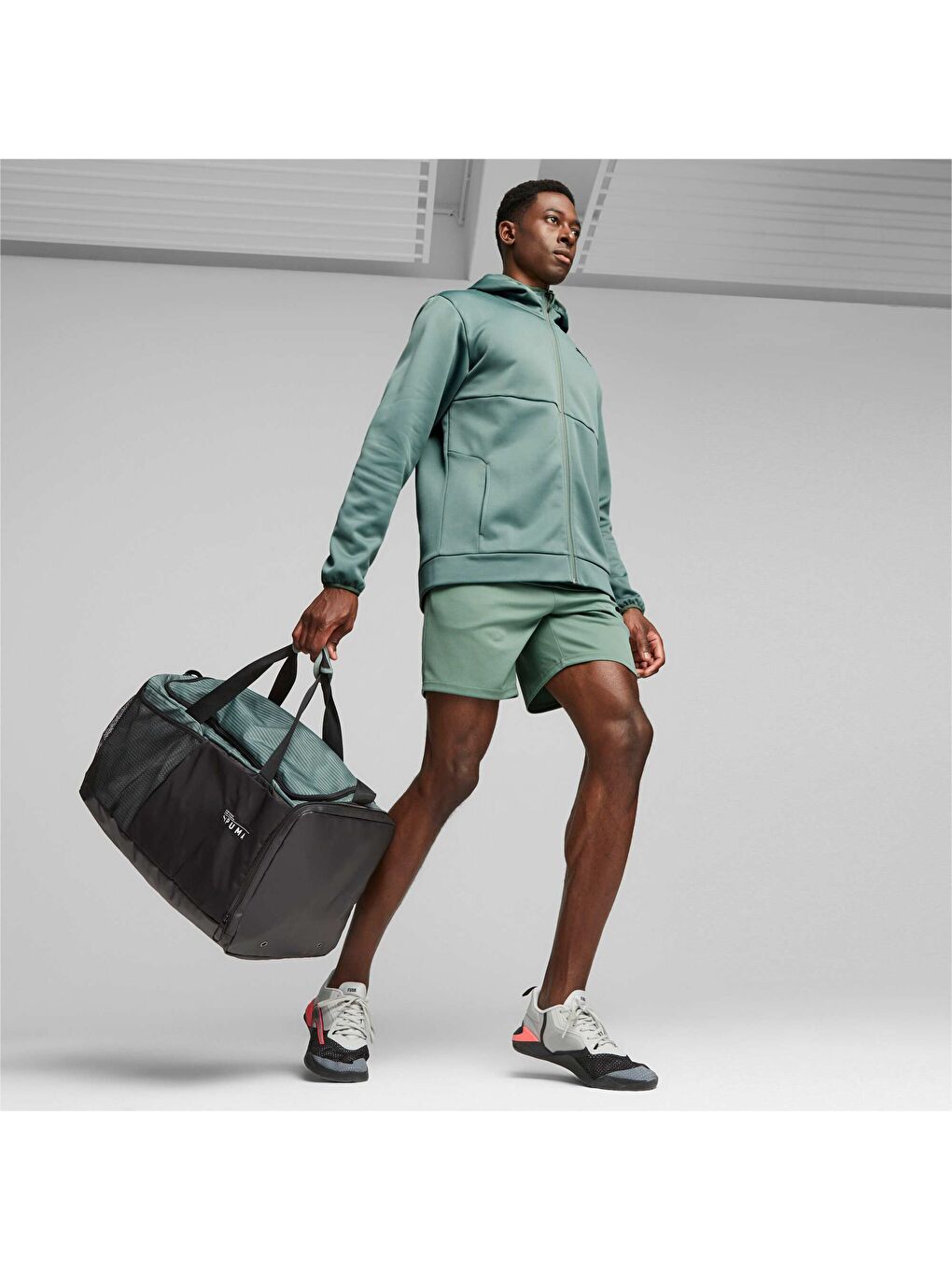 Siyah TRAINING MEDIUM Spor Çantası-3