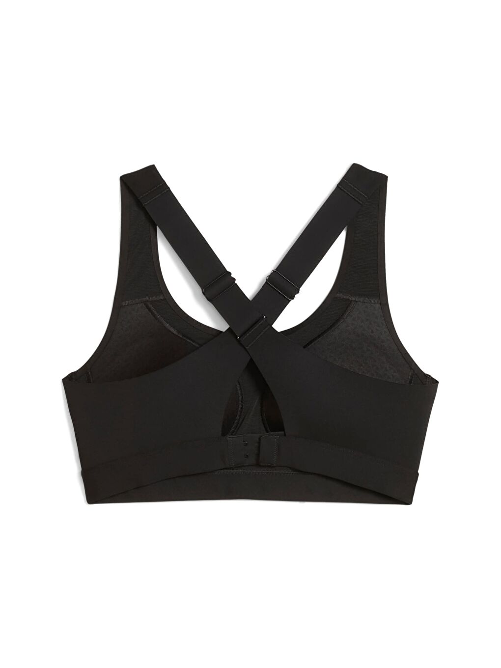 Siyah TRAINING ESSENTIALS High-Impact Kadın Spor Sütyeni-1