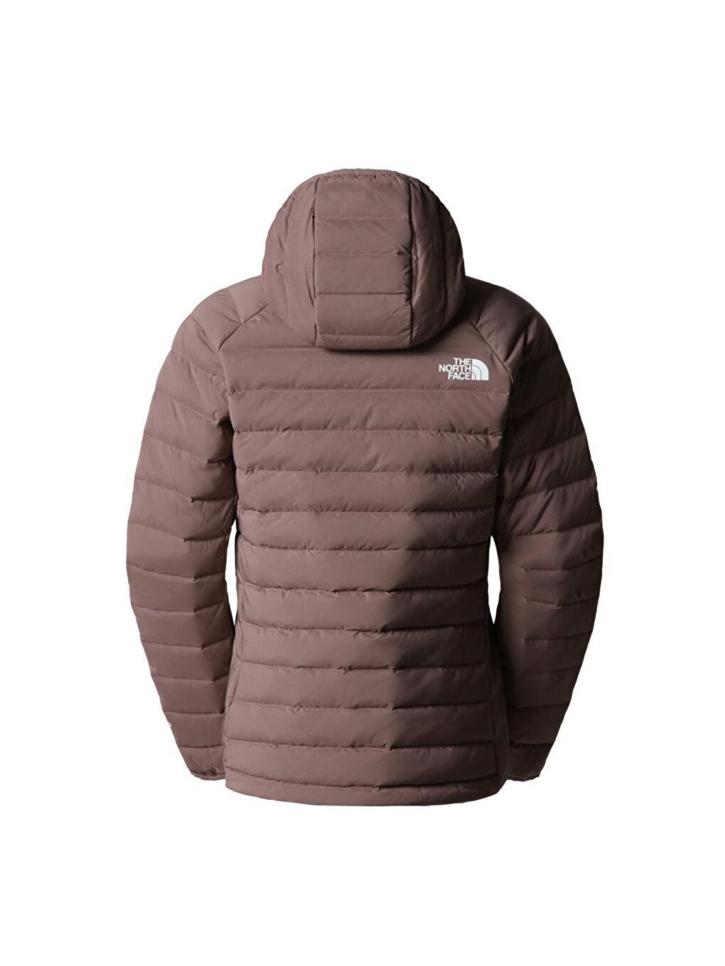 Belleview Stretch Down Hoodie Kadın Kahverengi Kapüşonlu Mont-1