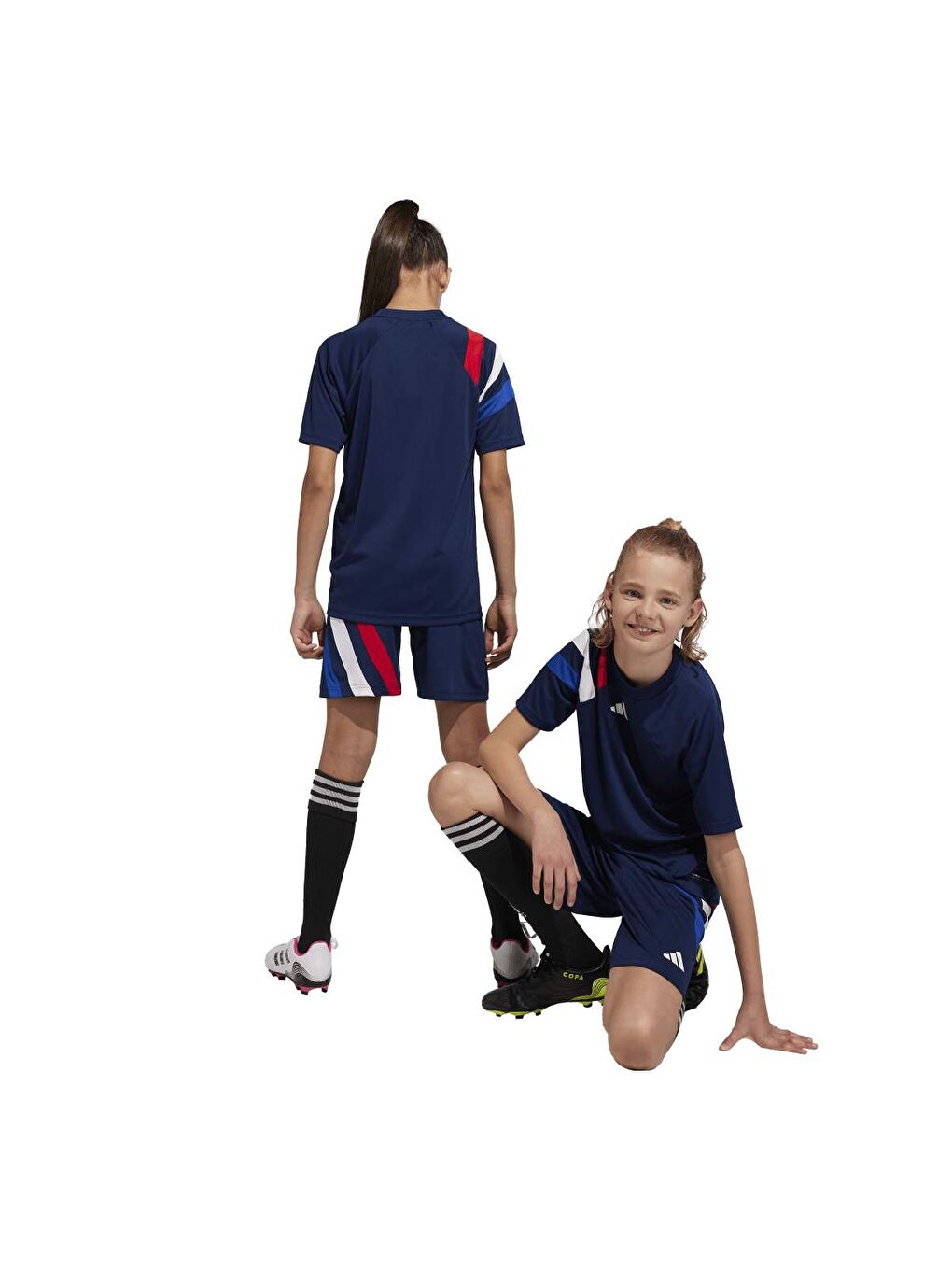 Fortore 23 Çocuk Lacivert Uzun Şort-4