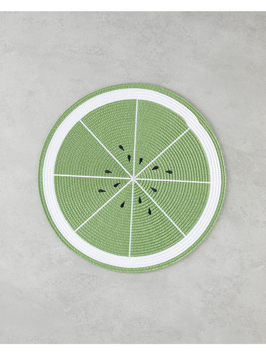 Summer Kiwi PP 2'li Amerikan Servis 38 cm Yeşil