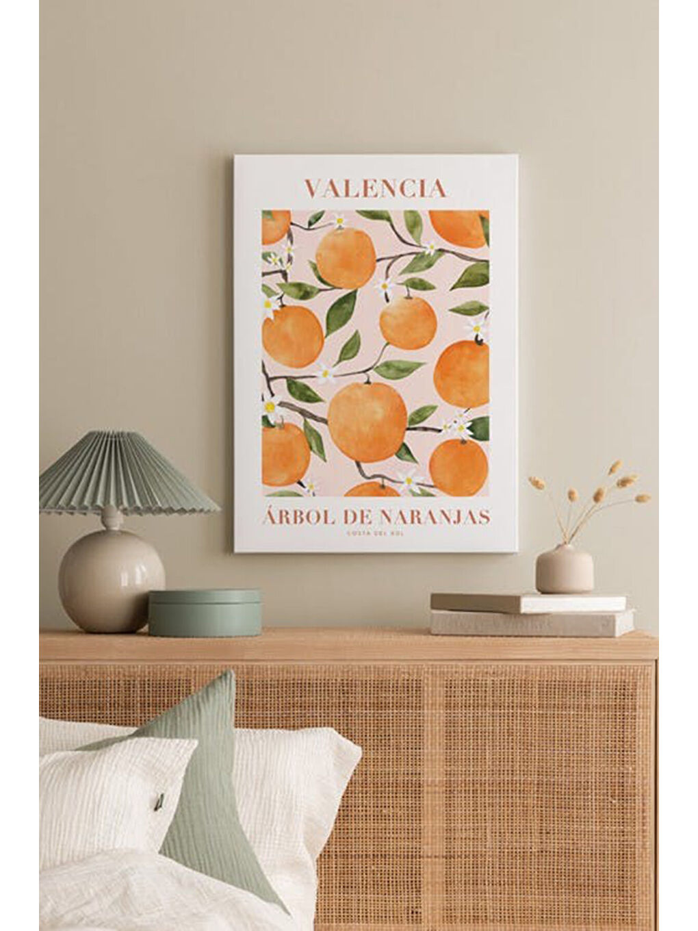 Beyaz Dekoratif Kanvas Duvar Tablo - ARTCANVAS102-4060