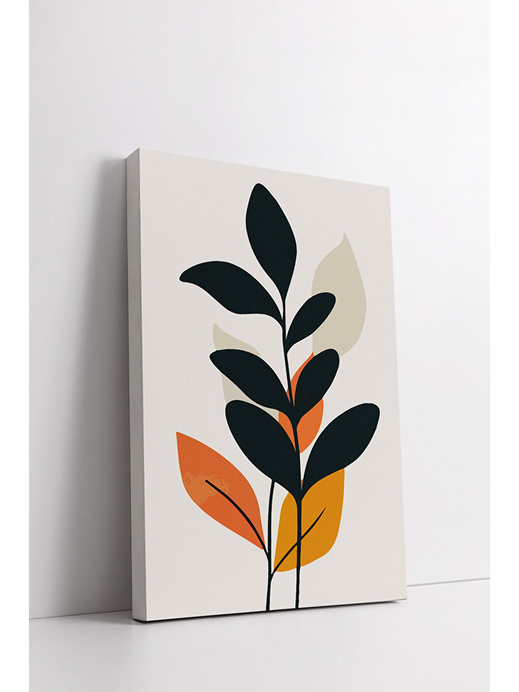 Beyaz Dekoratif 3 Parça Kanvas Tablo - 3CNVS21 - 30 x 40-1