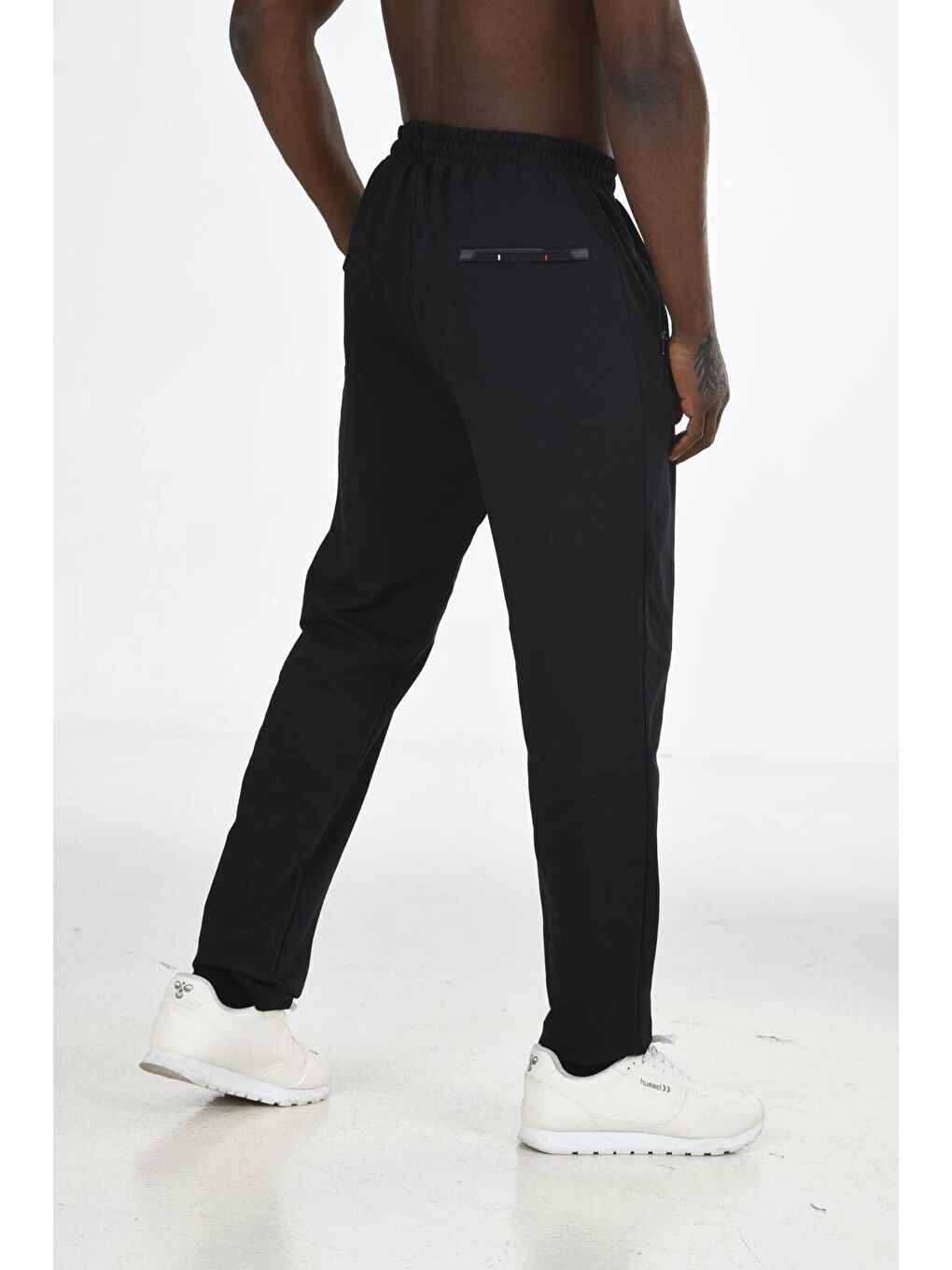 Lacivert Pamuklu Kumaş Erkek Eşofman Altı 19220-2