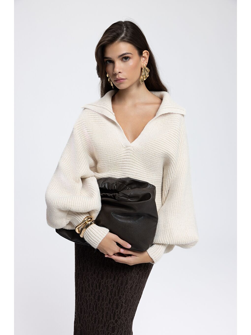 Livia Bej Yakalı Kazak-2