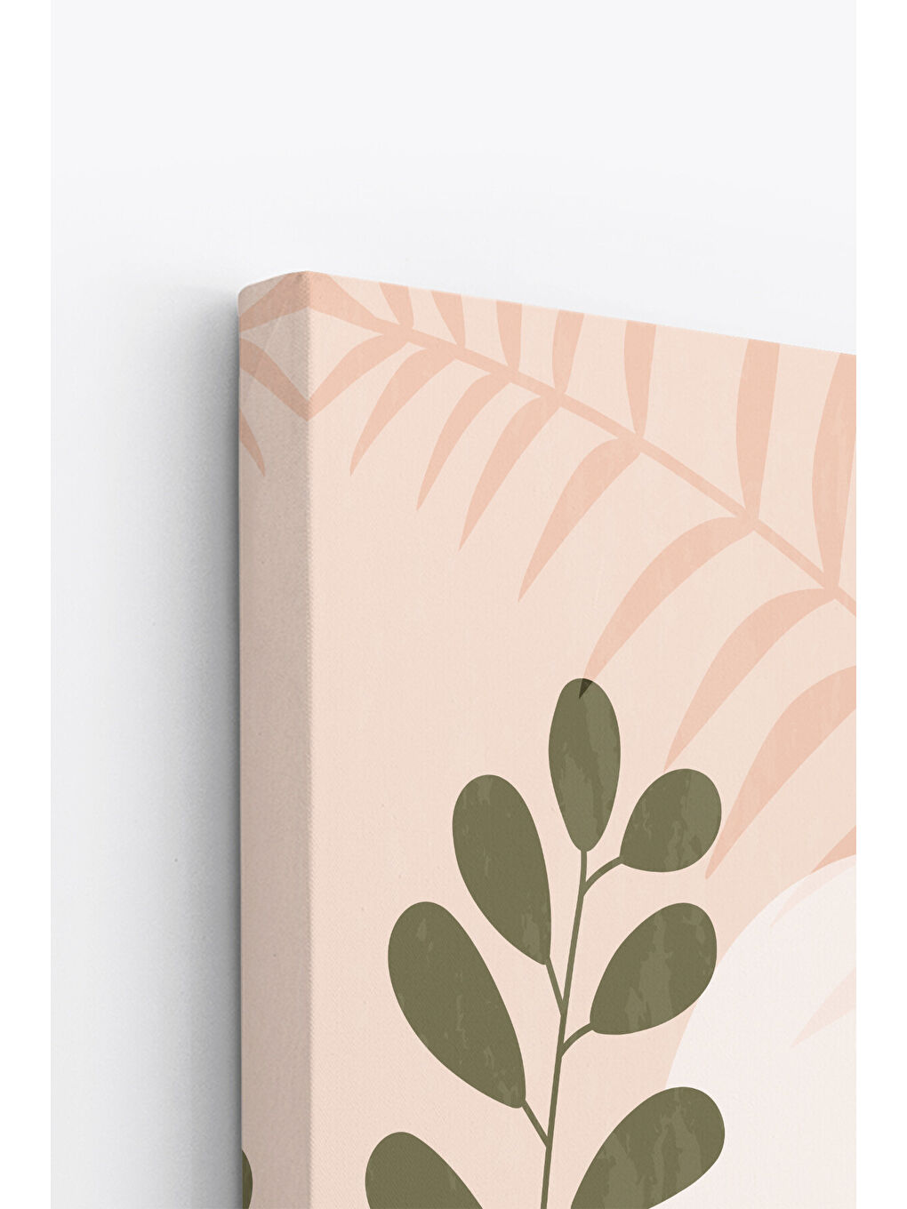 Beyaz Dekoratif 3 Parça Kanvas Tablo - 3CNVS12 - 30 x 40-4