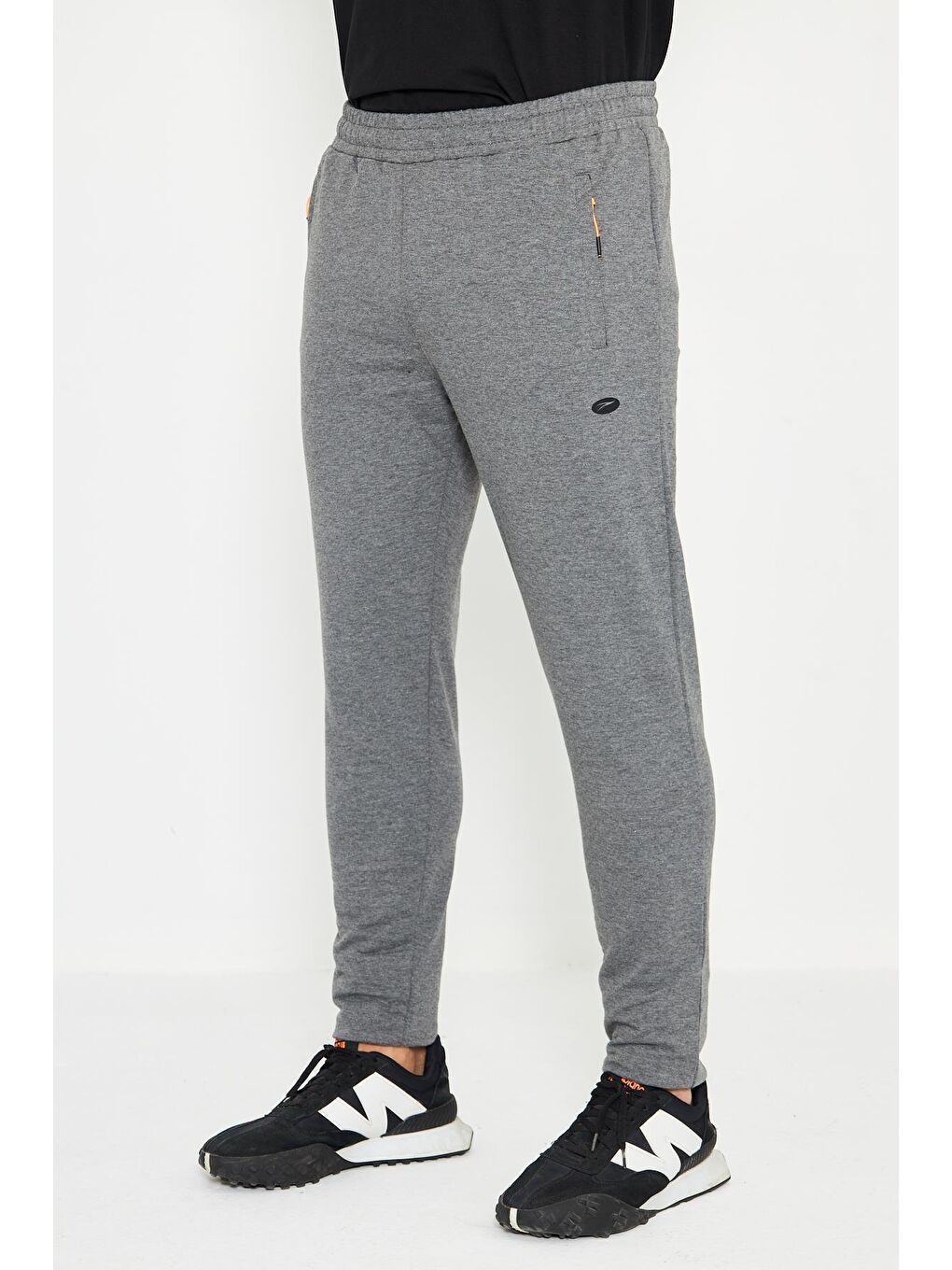 Antrasit Büyük-Normal Beden Erkek Eşofman Altı 201312-1