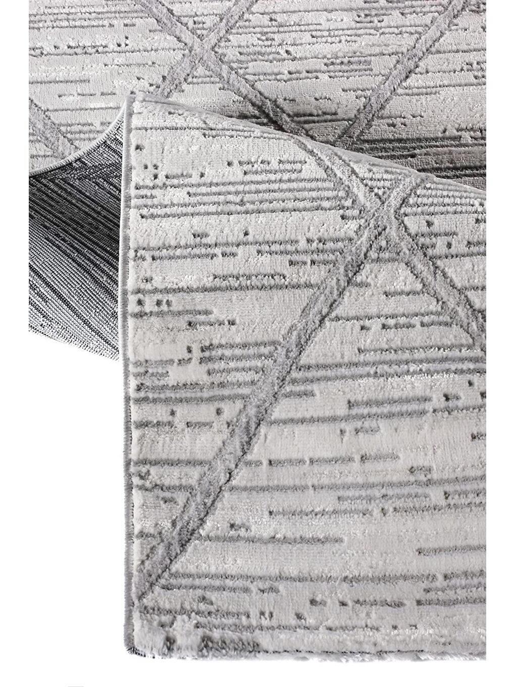 Bej Motto 4587 Modern Dokuma Halı-100x300-1