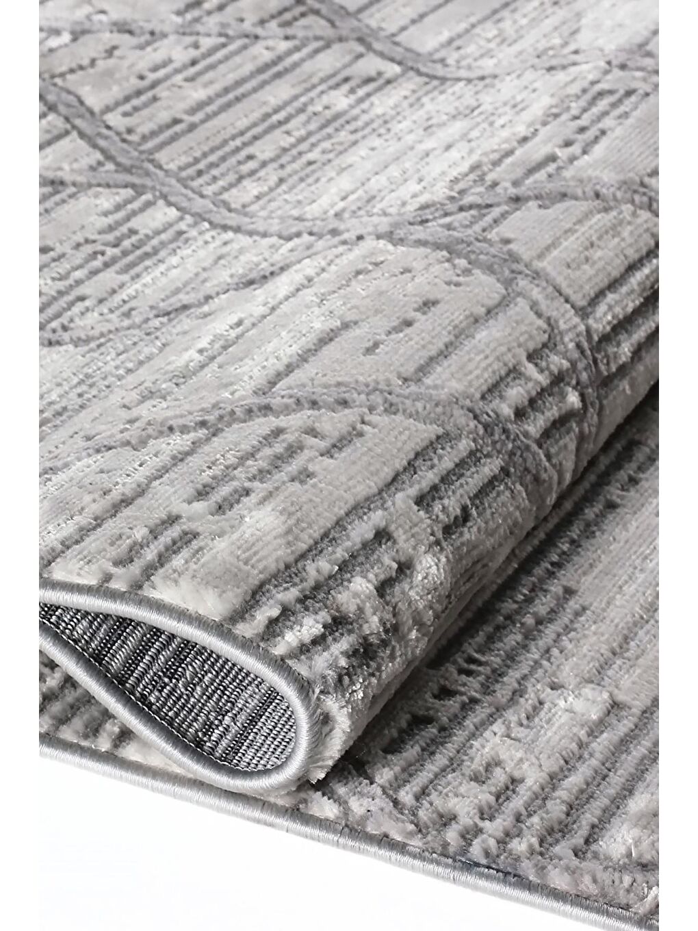 Bej Motto 4587 Modern Dokuma Halı-100x300-2