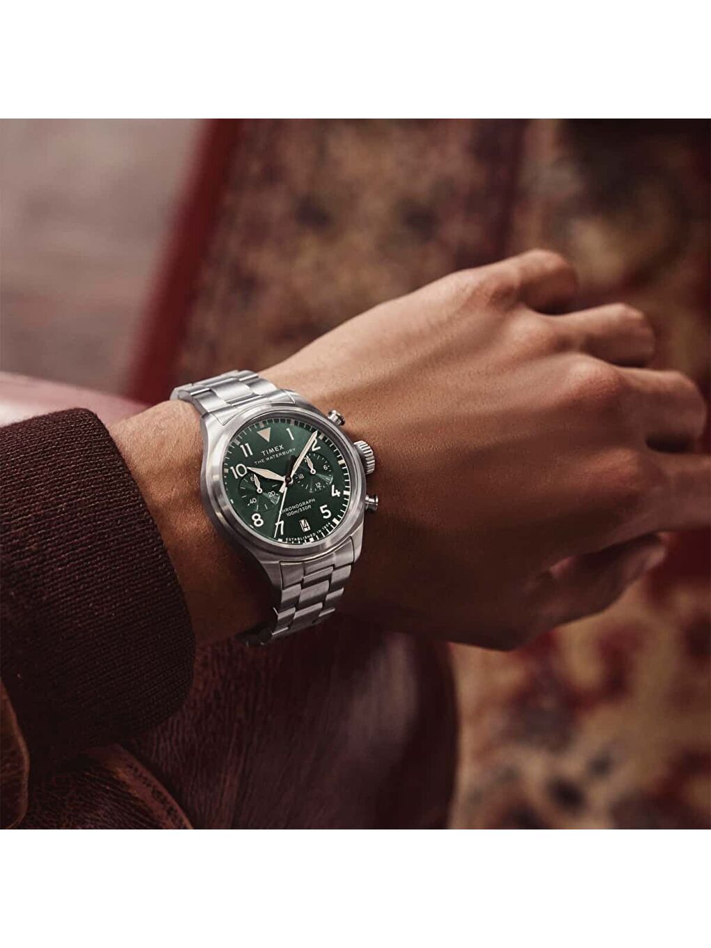 Gri TW2Y19100 Erkek Kol Saati-6