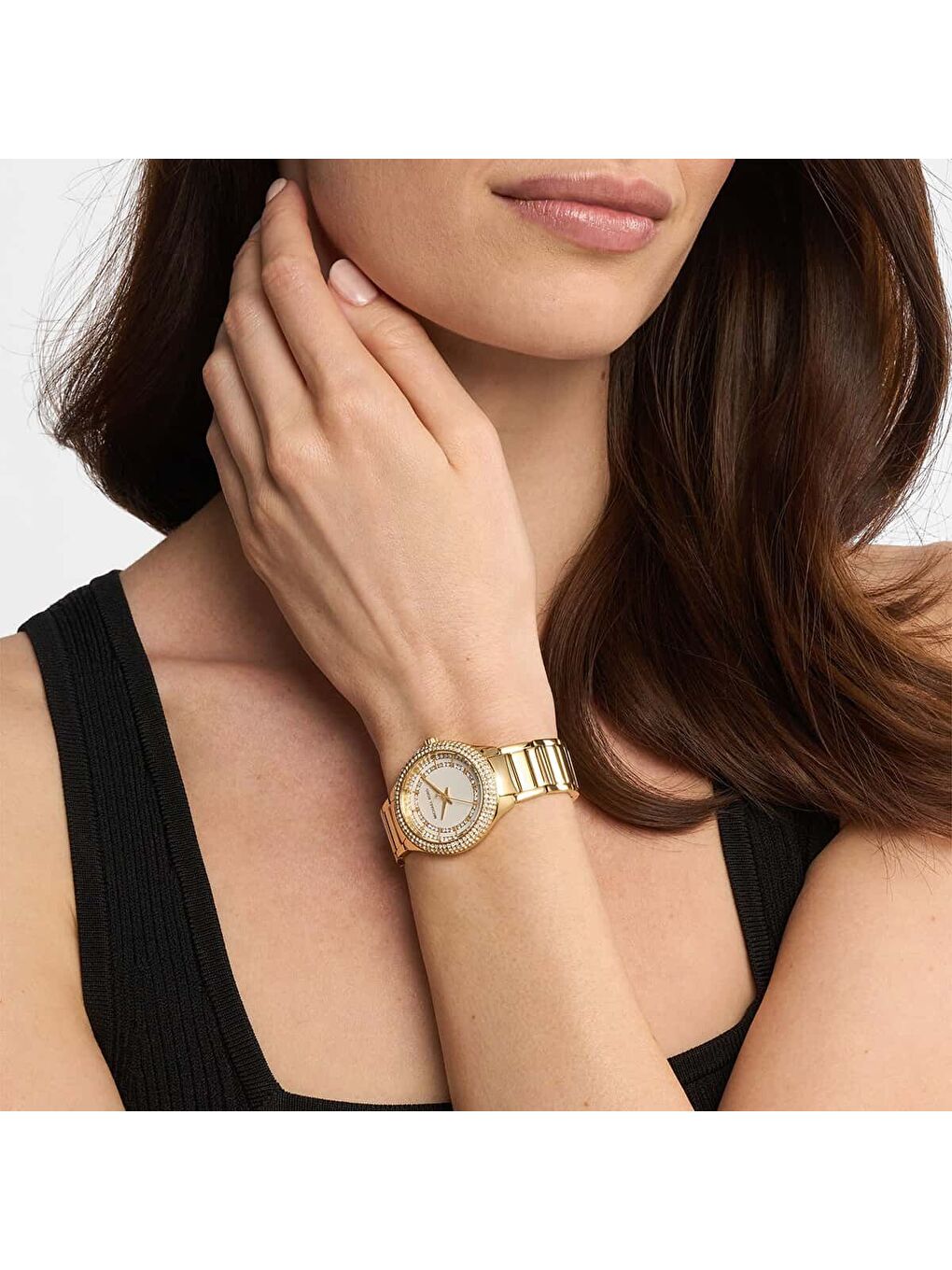 Sarı MK4941 Kadın Kol Saati-3