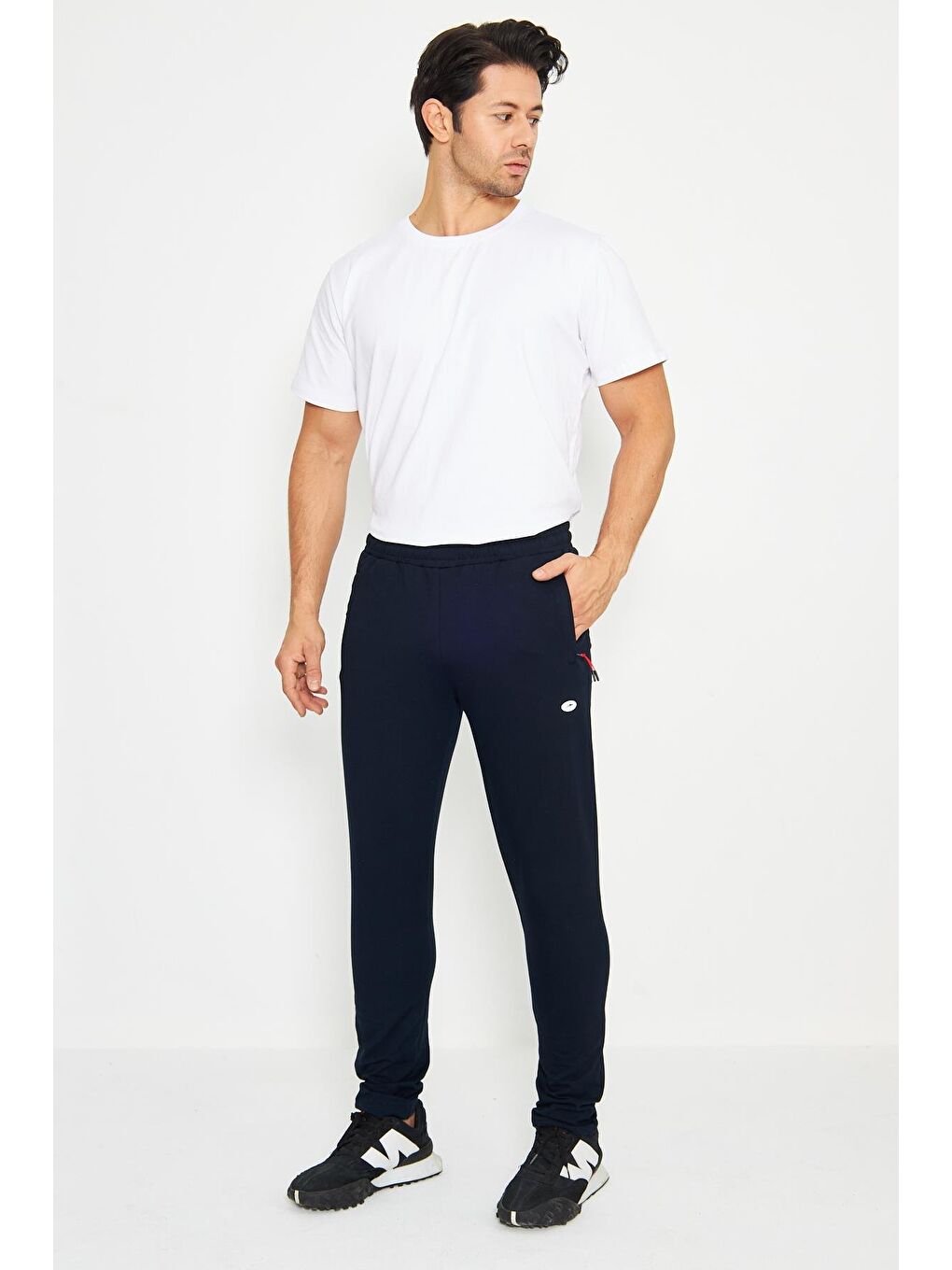 Lacivert Büyük-Normal Beden Erkek Eşofman Altı 201312-2