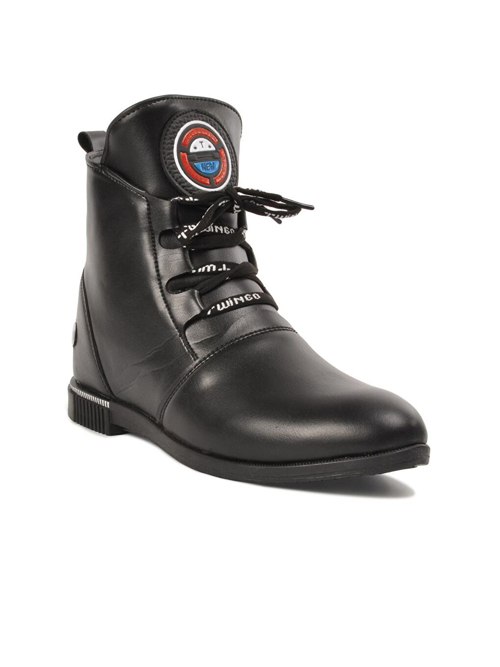 Siyah Fermuarlı İçi Kürklü Kadın Bot 7020-2