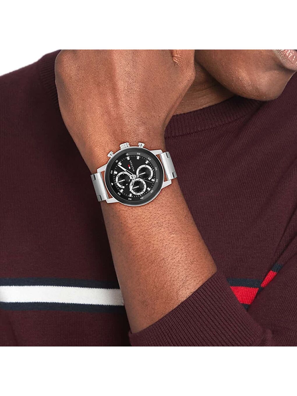 Gri TH1792181 Erkek Kol Saati-3