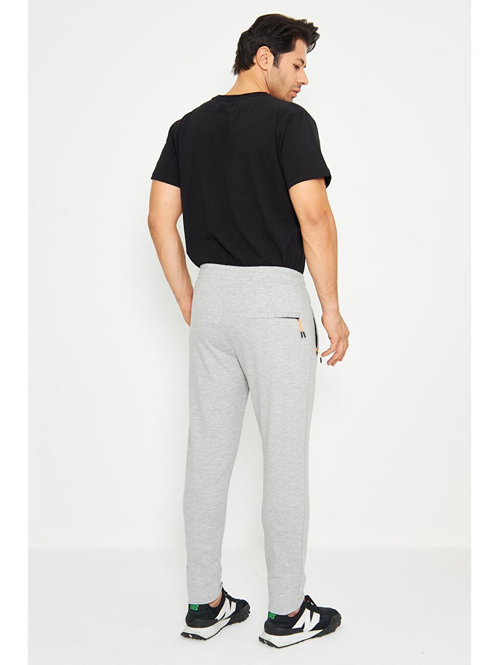 Gri Büyük-Normal Beden Erkek Eşofman Altı 201312-3