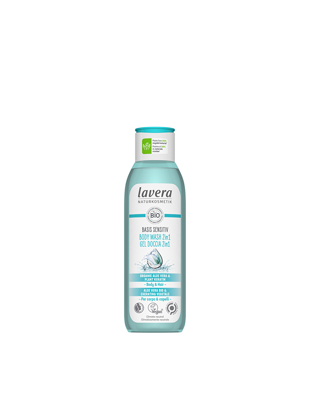 Lavera Basis Sensitiv 2'si 1 Arada Saç ve Vücut Şampuanı 250 ml