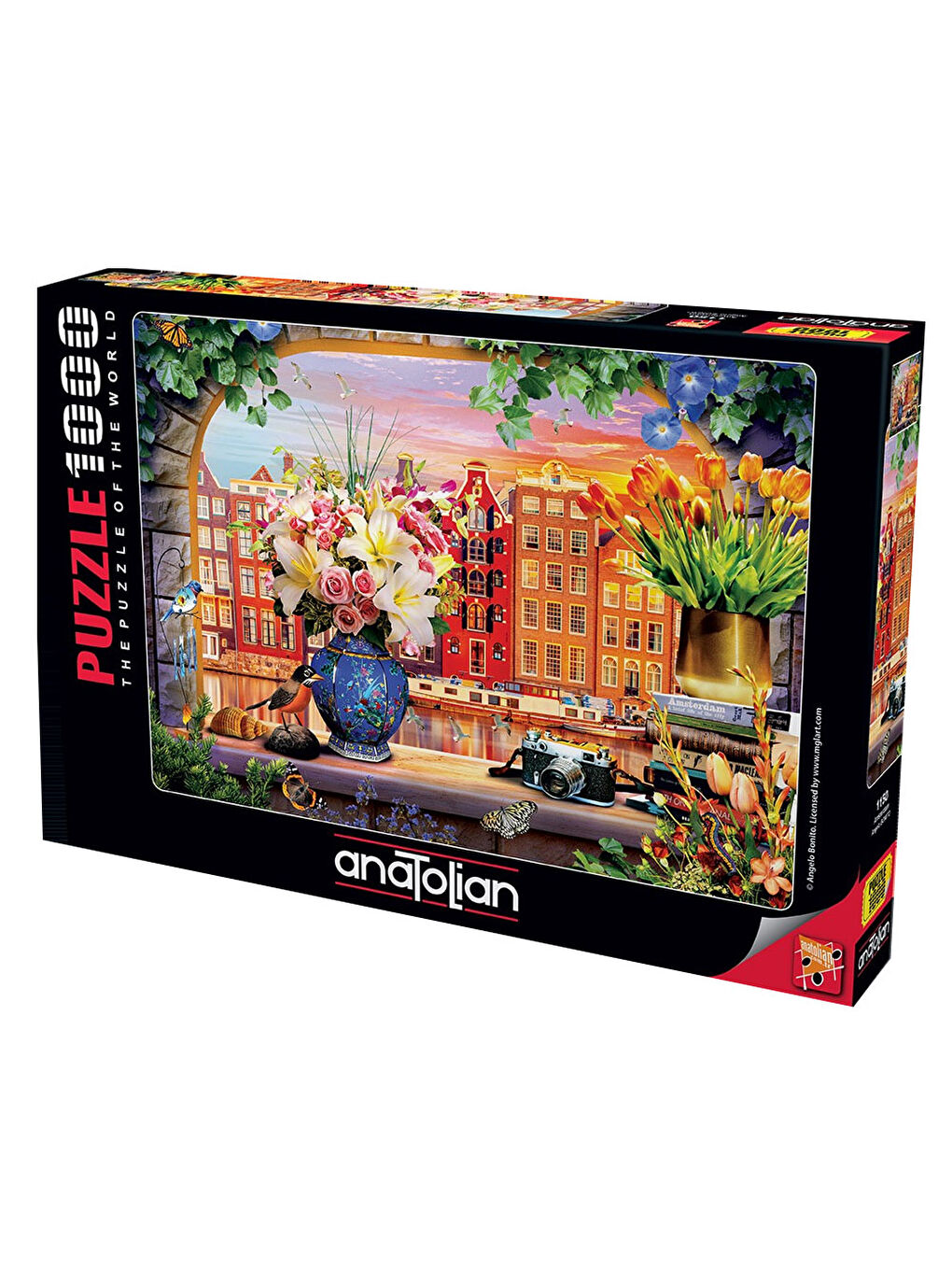 Anatolian Renksiz Puzzle 1000 Parça Amsterdam 1150 - 1