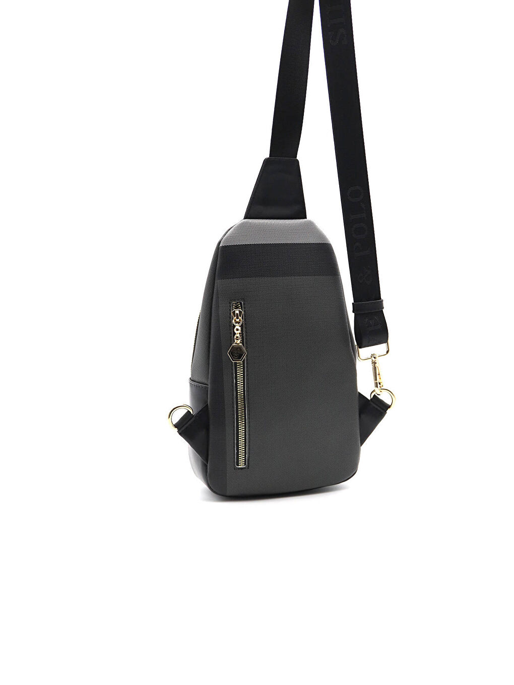 Siyah Kadın Çapraz Göğüs Çantası 959-36810 FREEBAG M129 SİYAH-MAT SİYAH-3