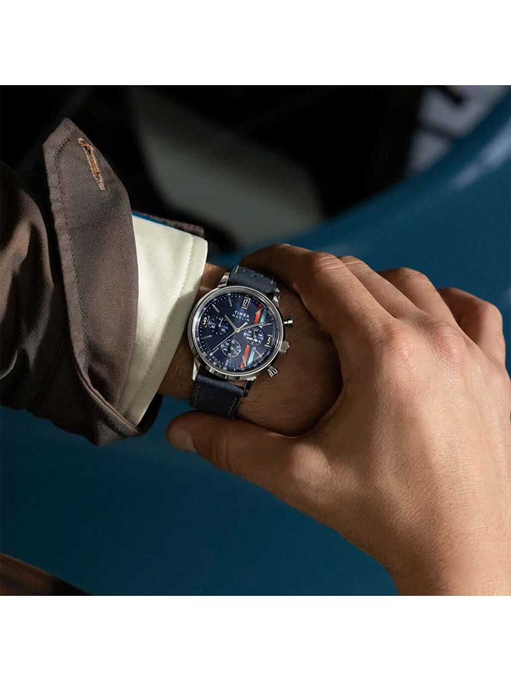 Lacivert TW2W99000 Erkek Kol Saati-6