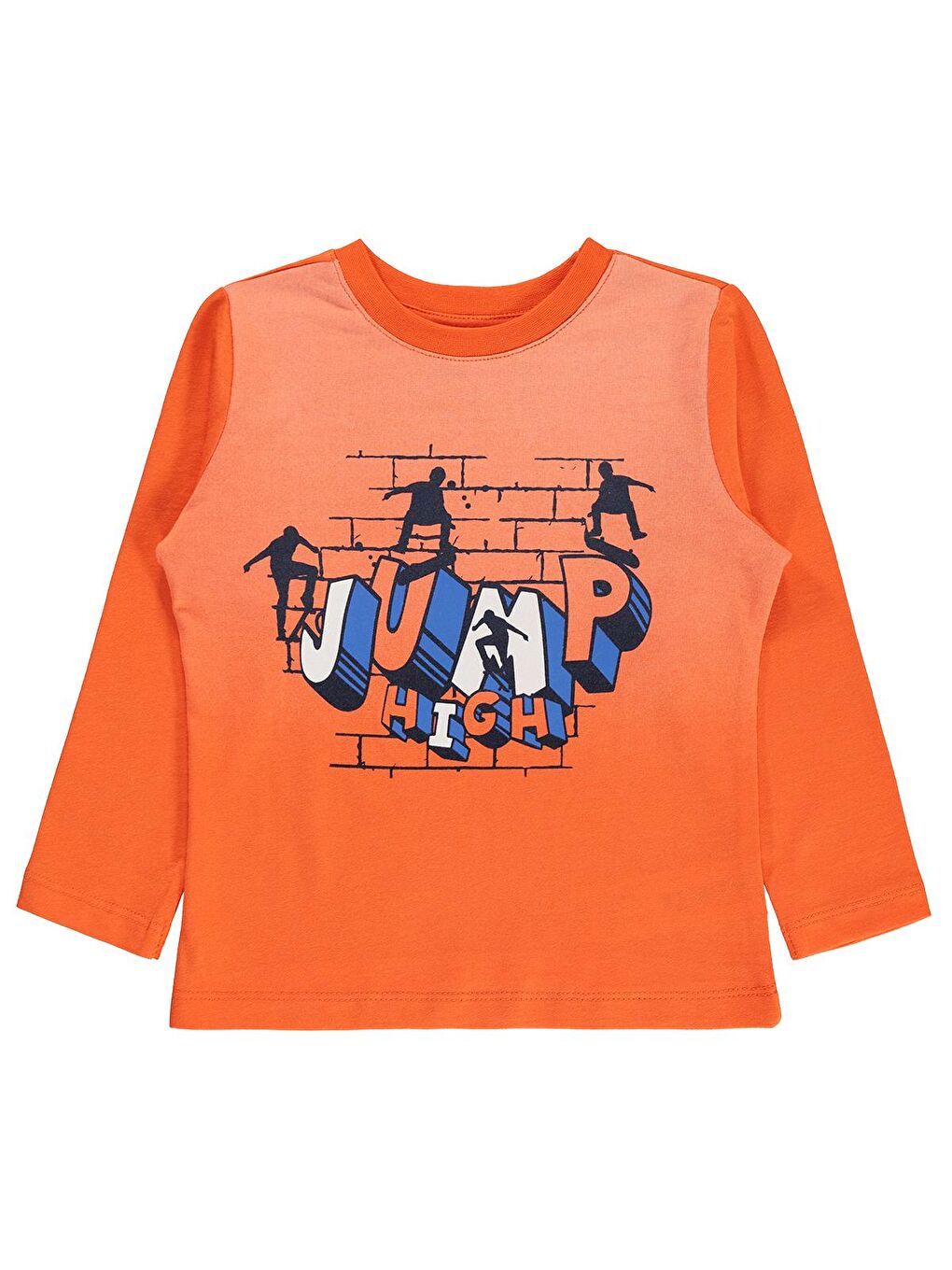 Civil Turuncu Boys Erkek Çocuk Sweatshirt 2-5 Yaş Oranj