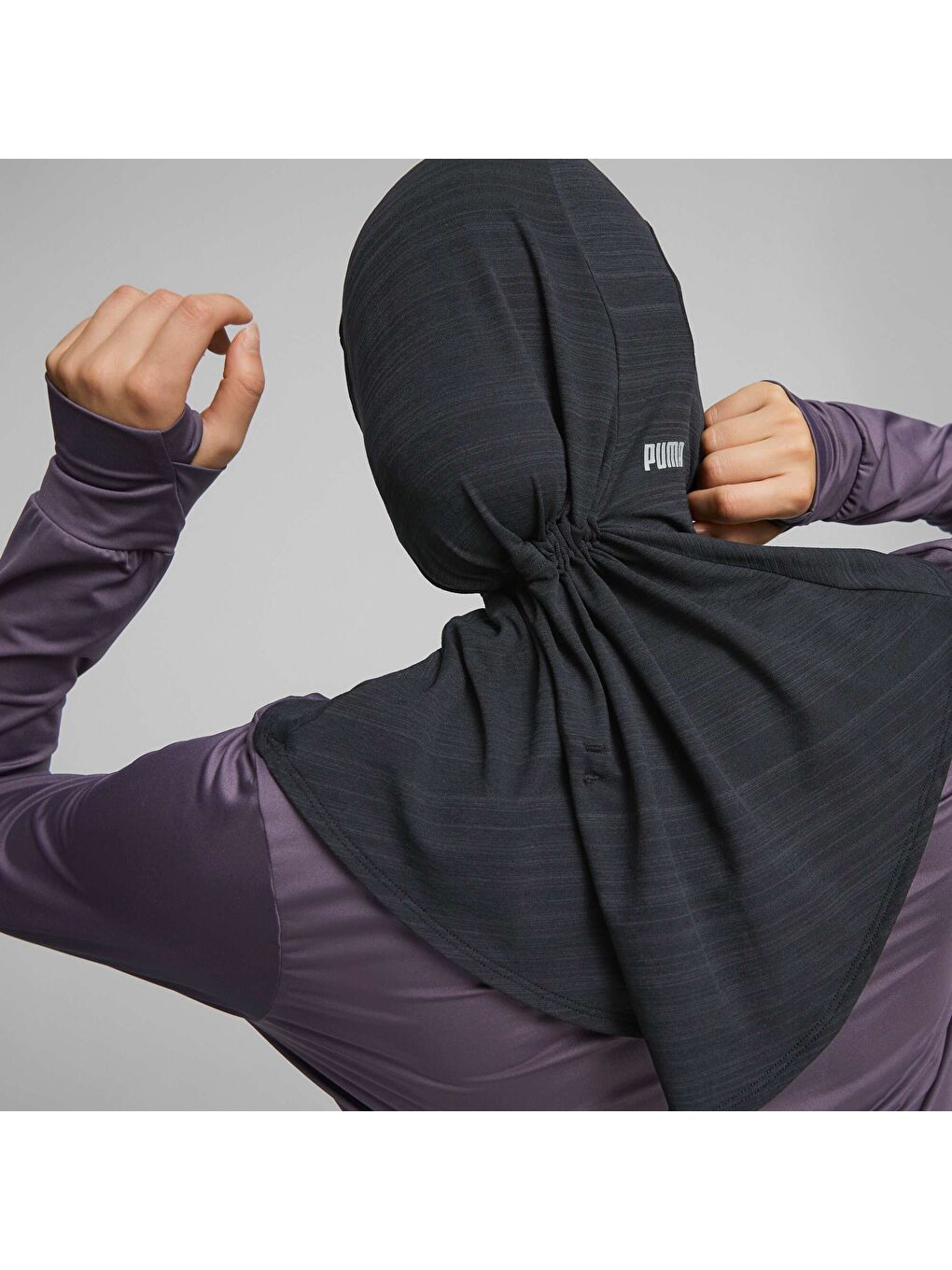 Siyah Sports Koşu HIJAB-4